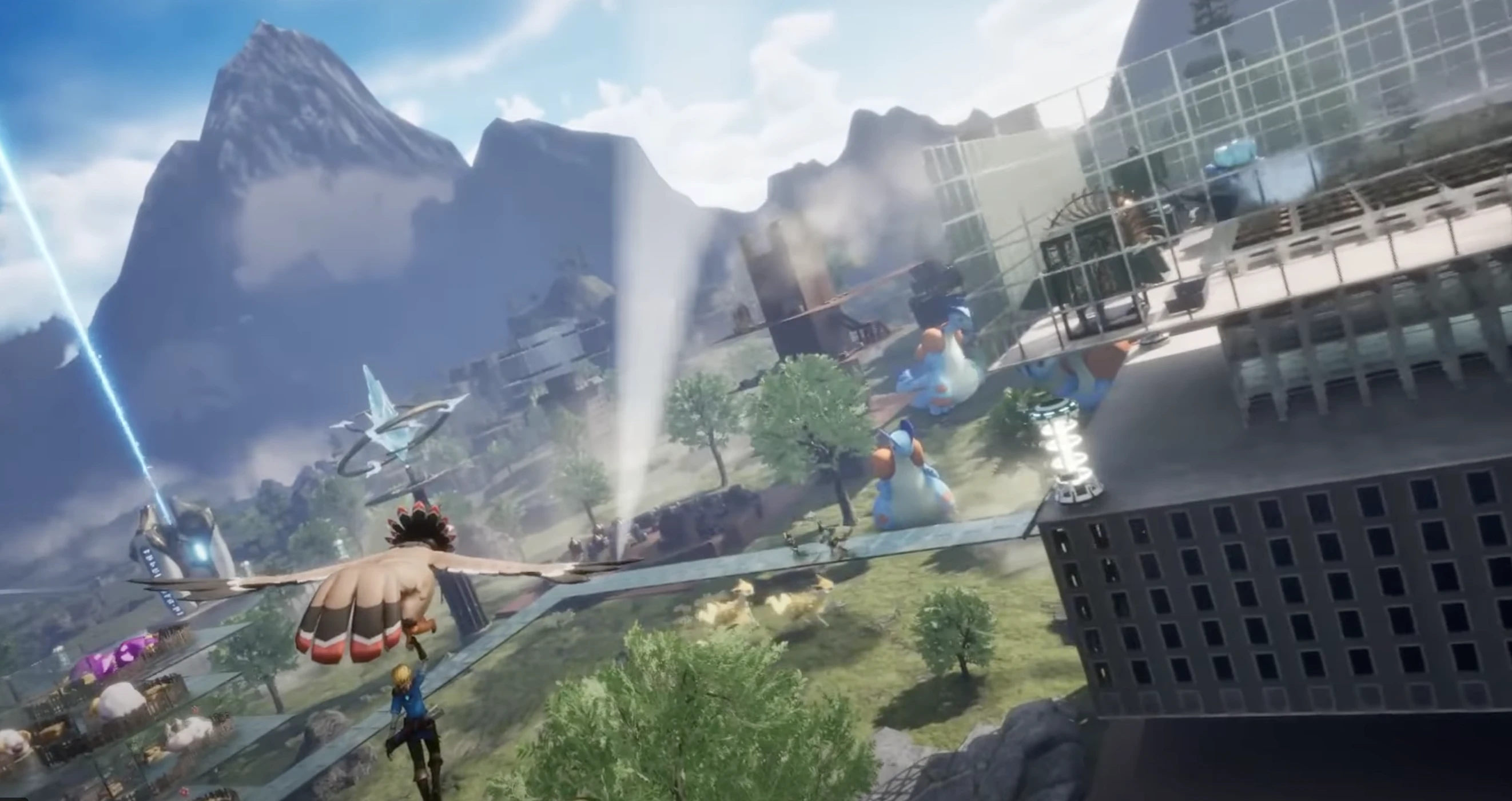 Pickmon exploration gameplay